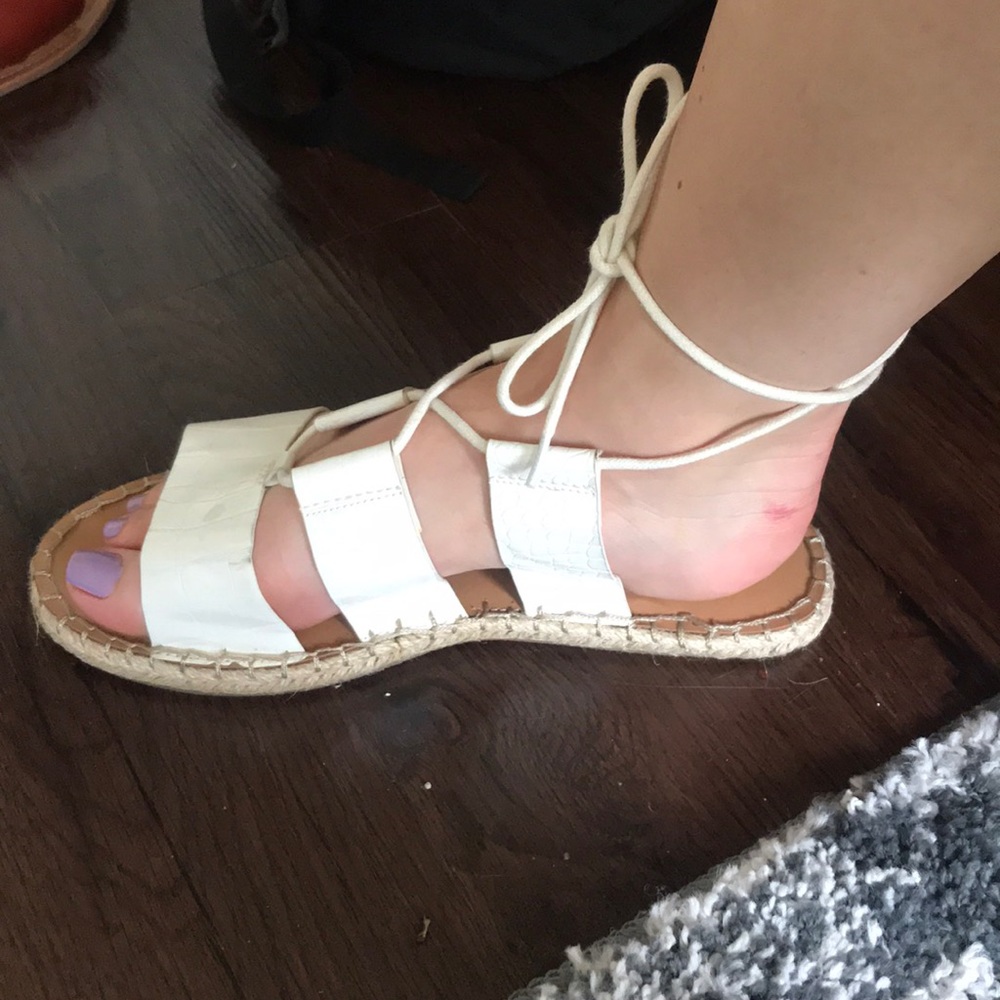 White ASOS espadrilles